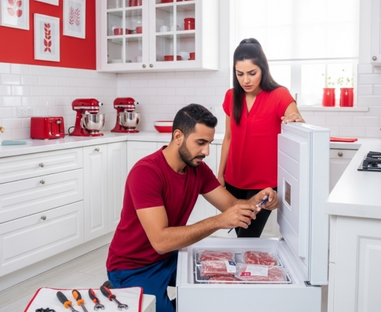 صيانة ديب فريزر اريستون